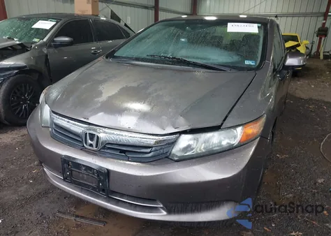 2012 Honda Civic Lx from USA, damaged, VIN 2HGFB2F51CH564860